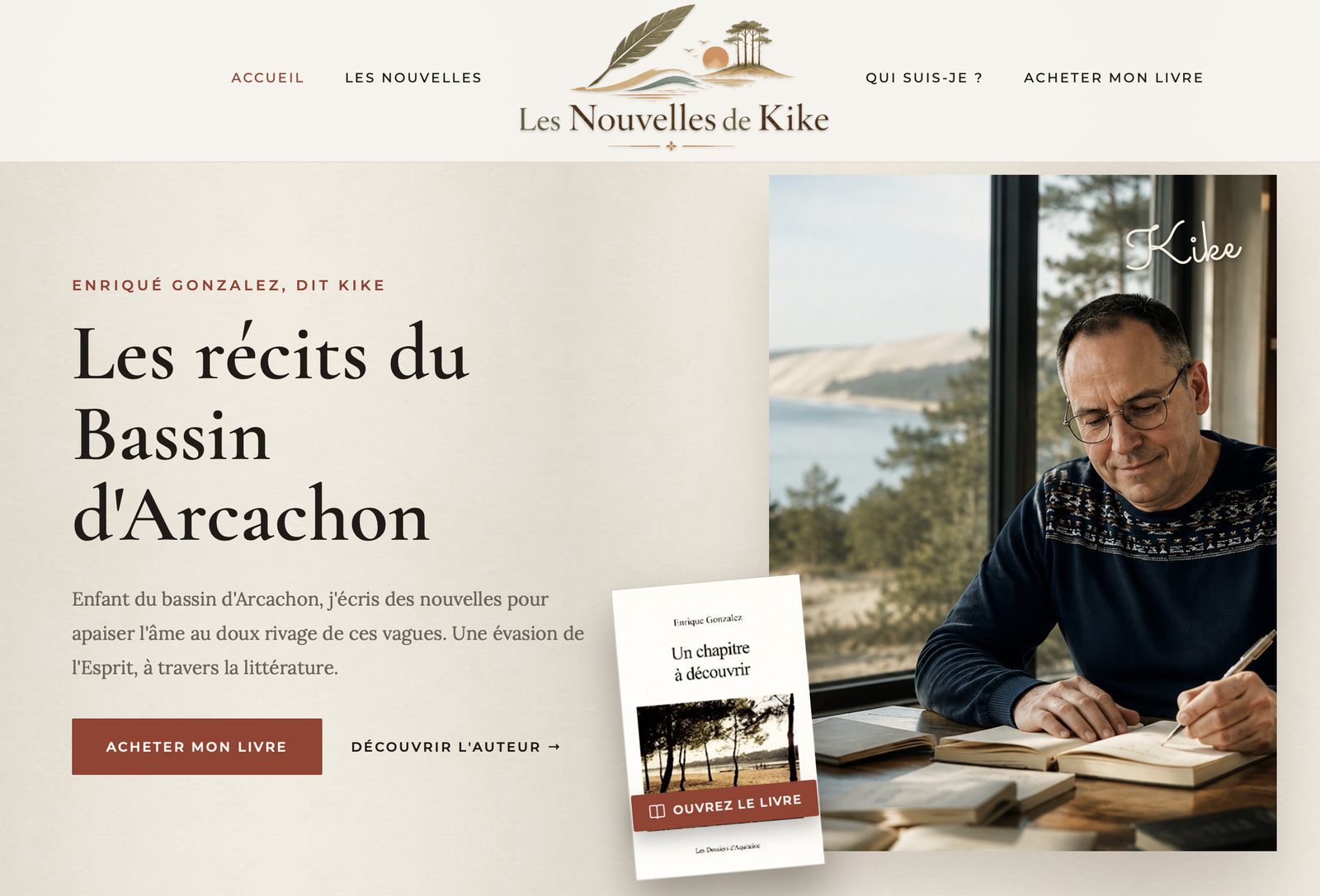 Nouveau site — accueil